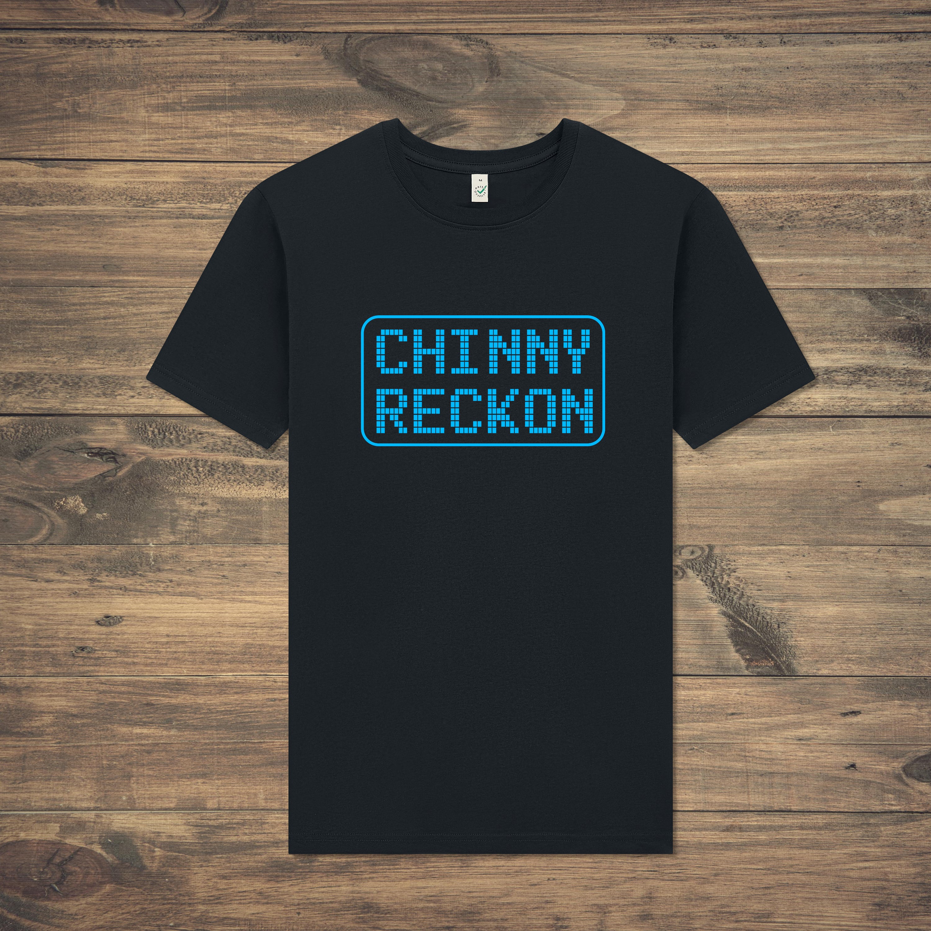 Chinny Reckon Blue Print T-Shirt