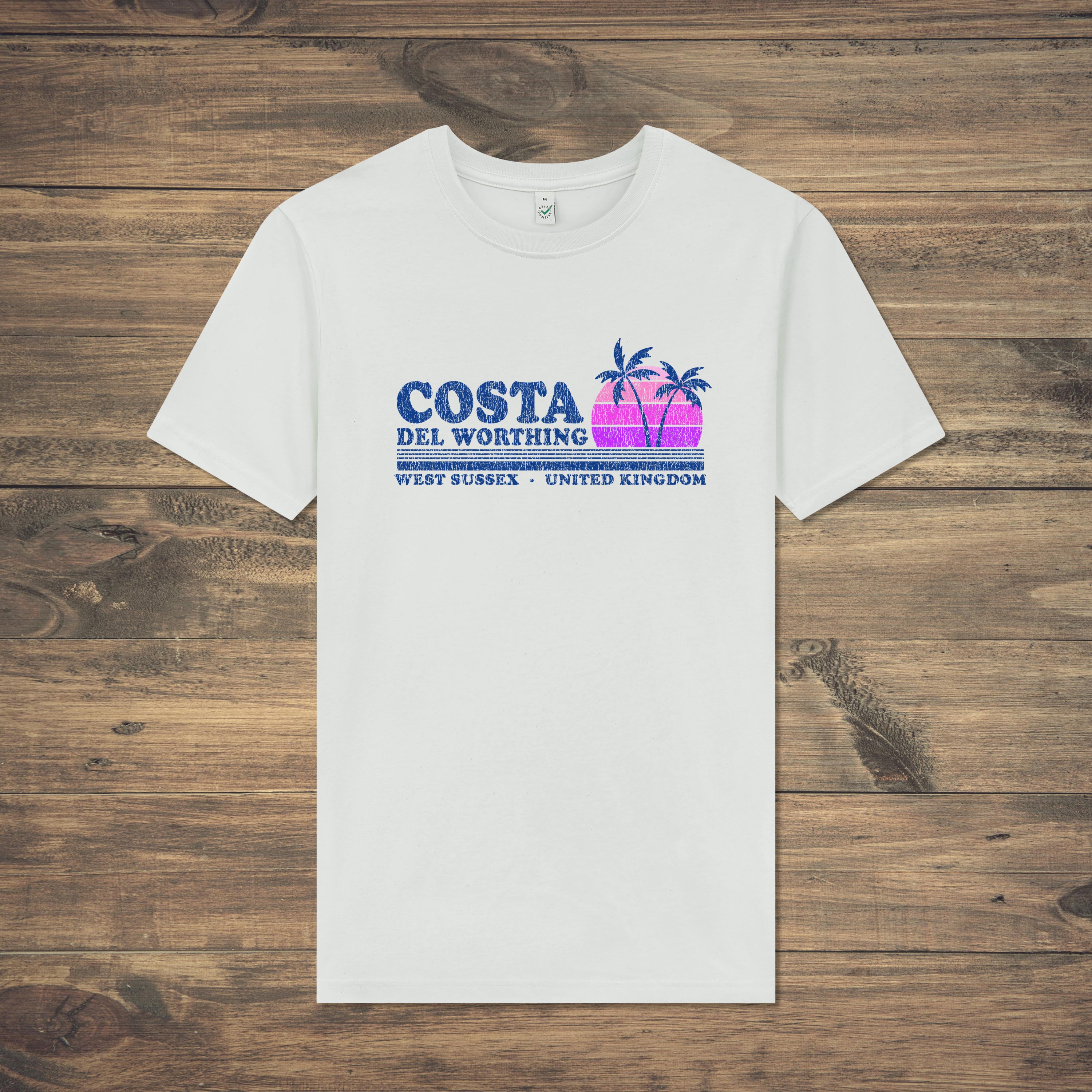 Costa Del Worthing Tropical DTG T-Shirt