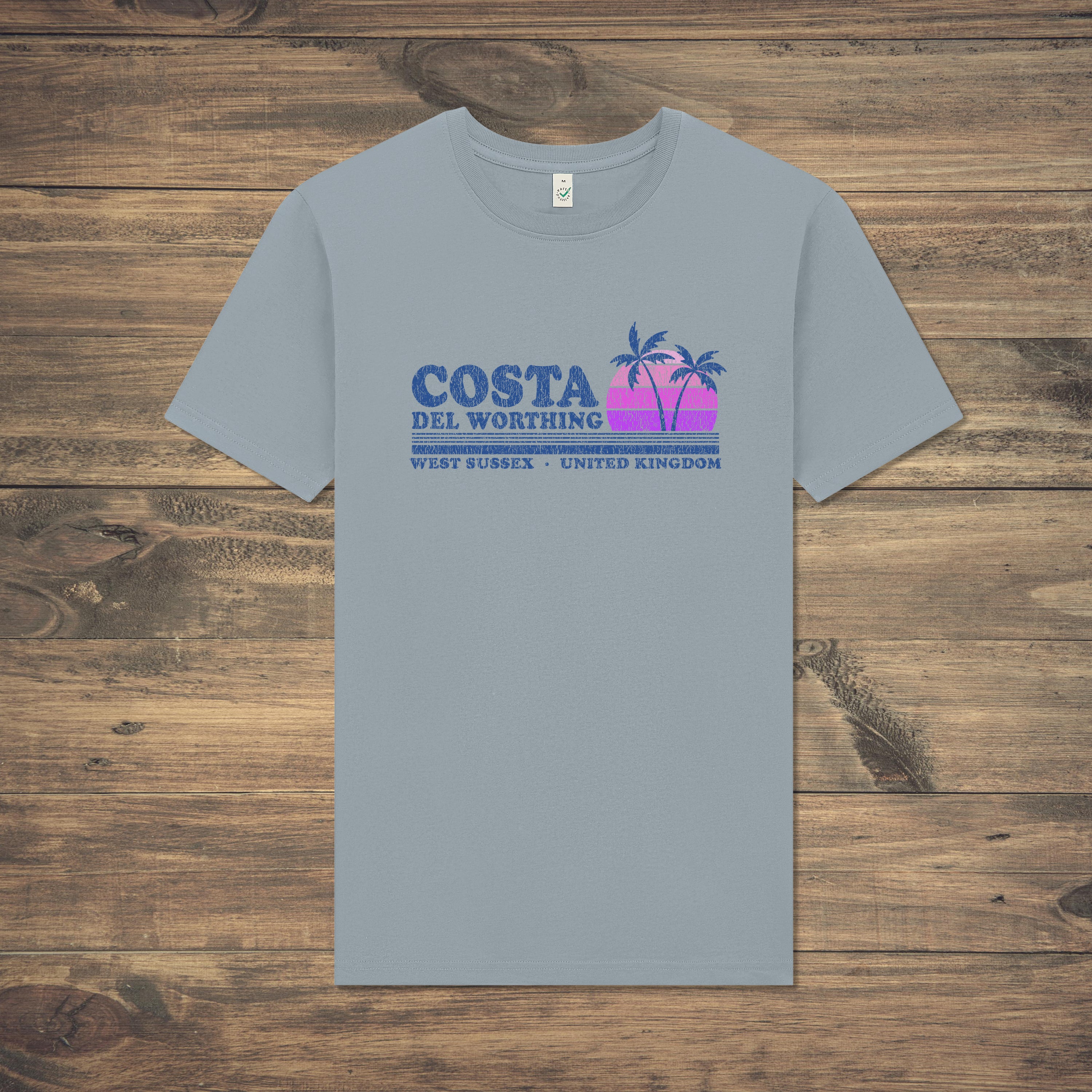 Costa Del Worthing Tropical DTG T-Shirt