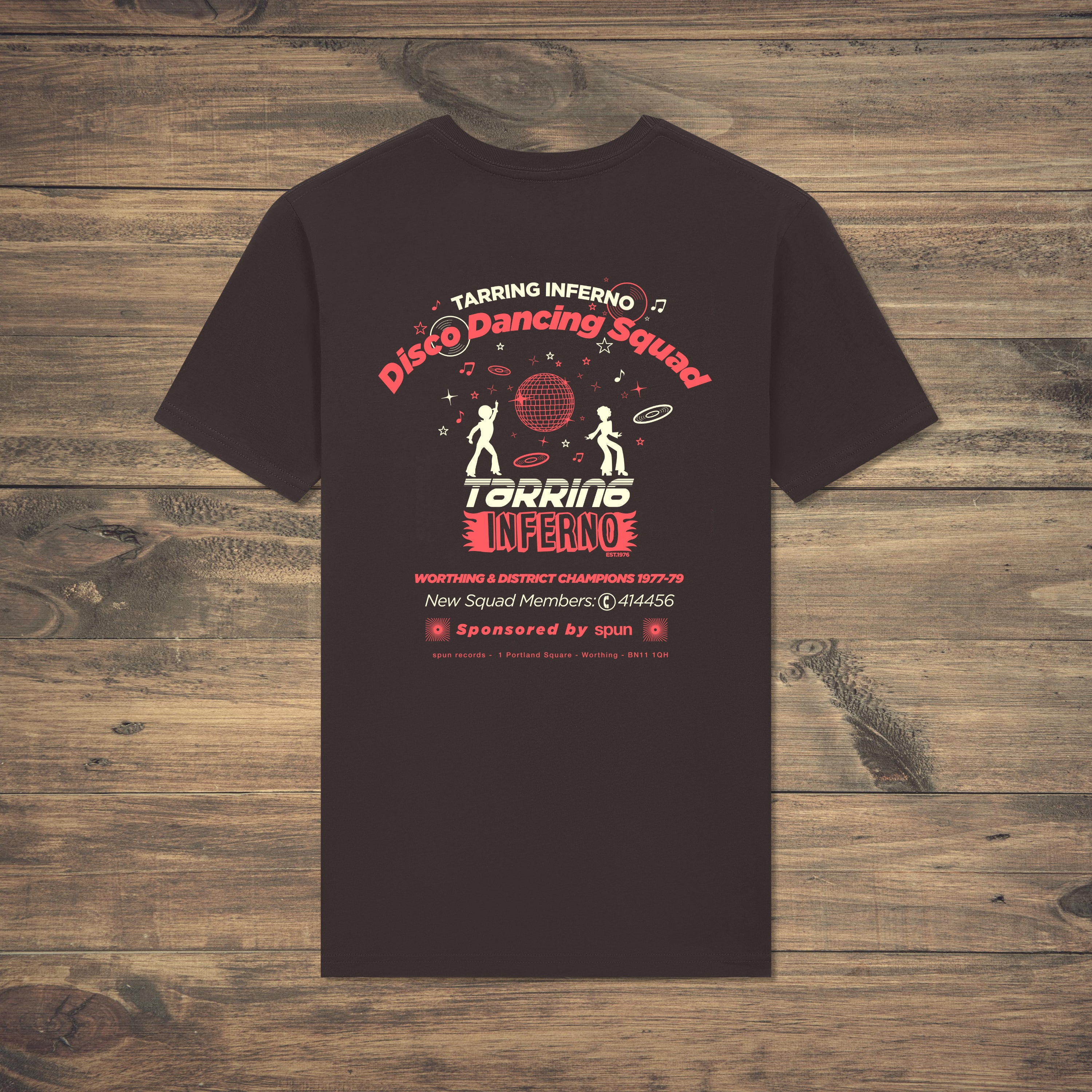 Tarring Inferno Backprint T-Shirt