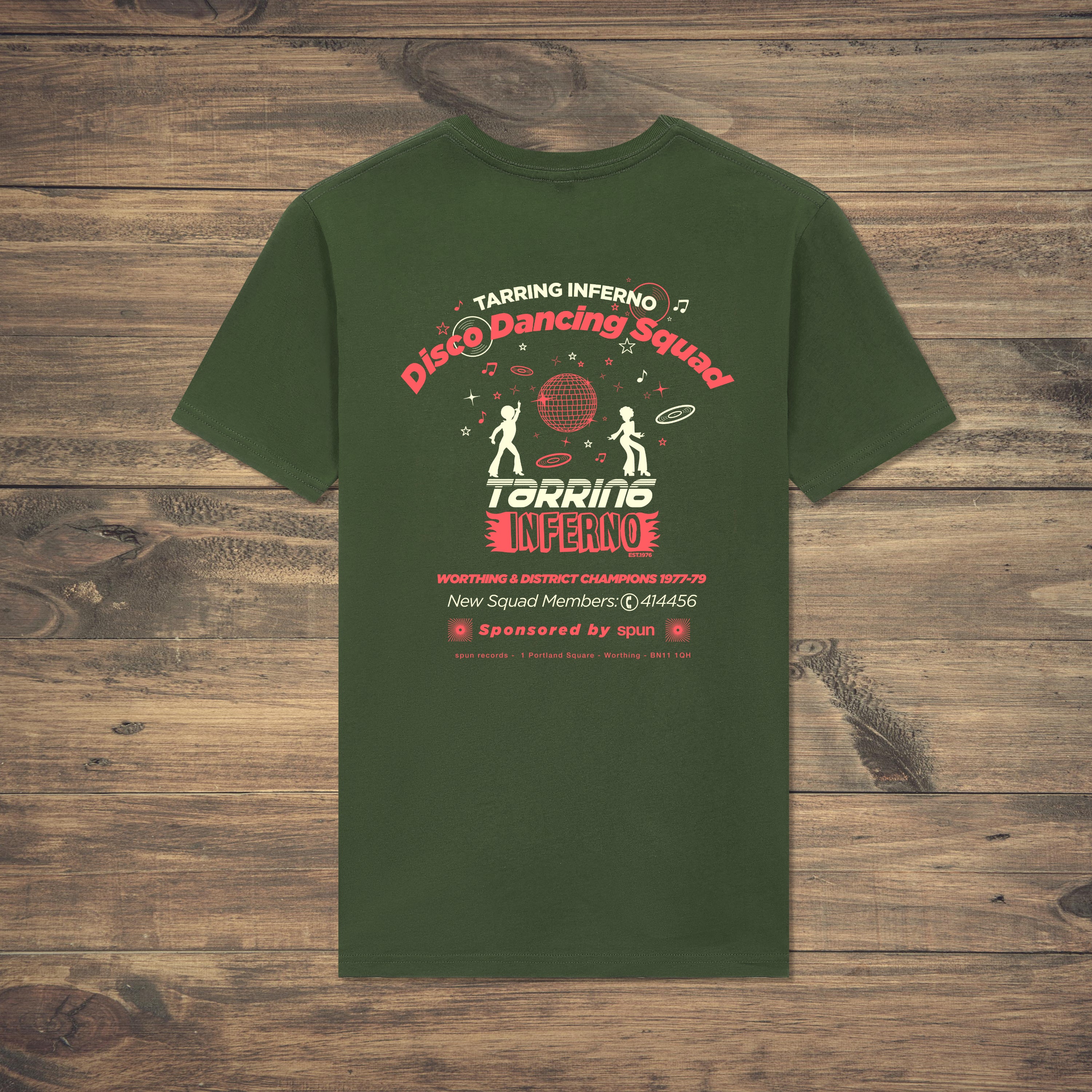 Tarring Inferno Backprint T-Shirt