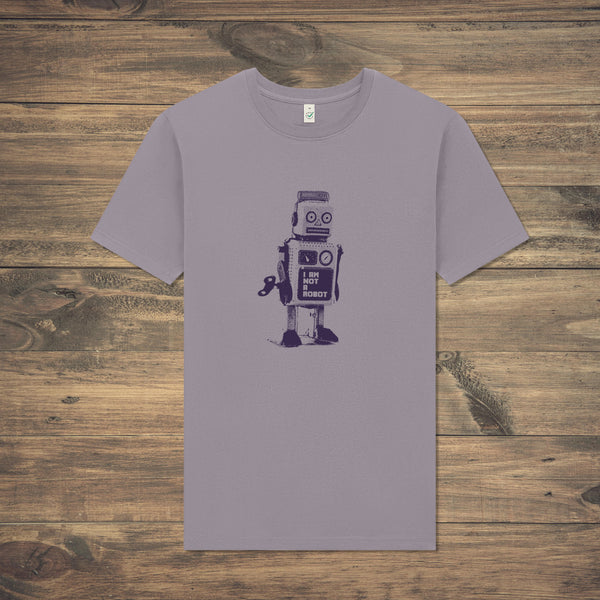 I am not a Robot T-Shirt – Poetic Bisons