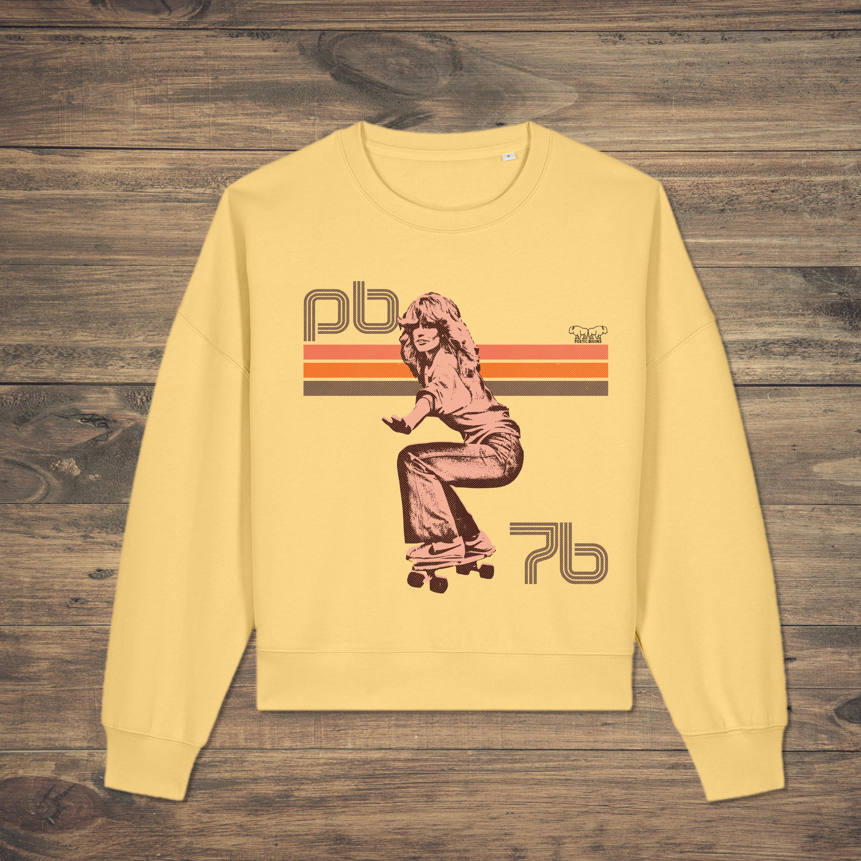Women's Retro PB 76 Skate Icon DTG Sweatshirt