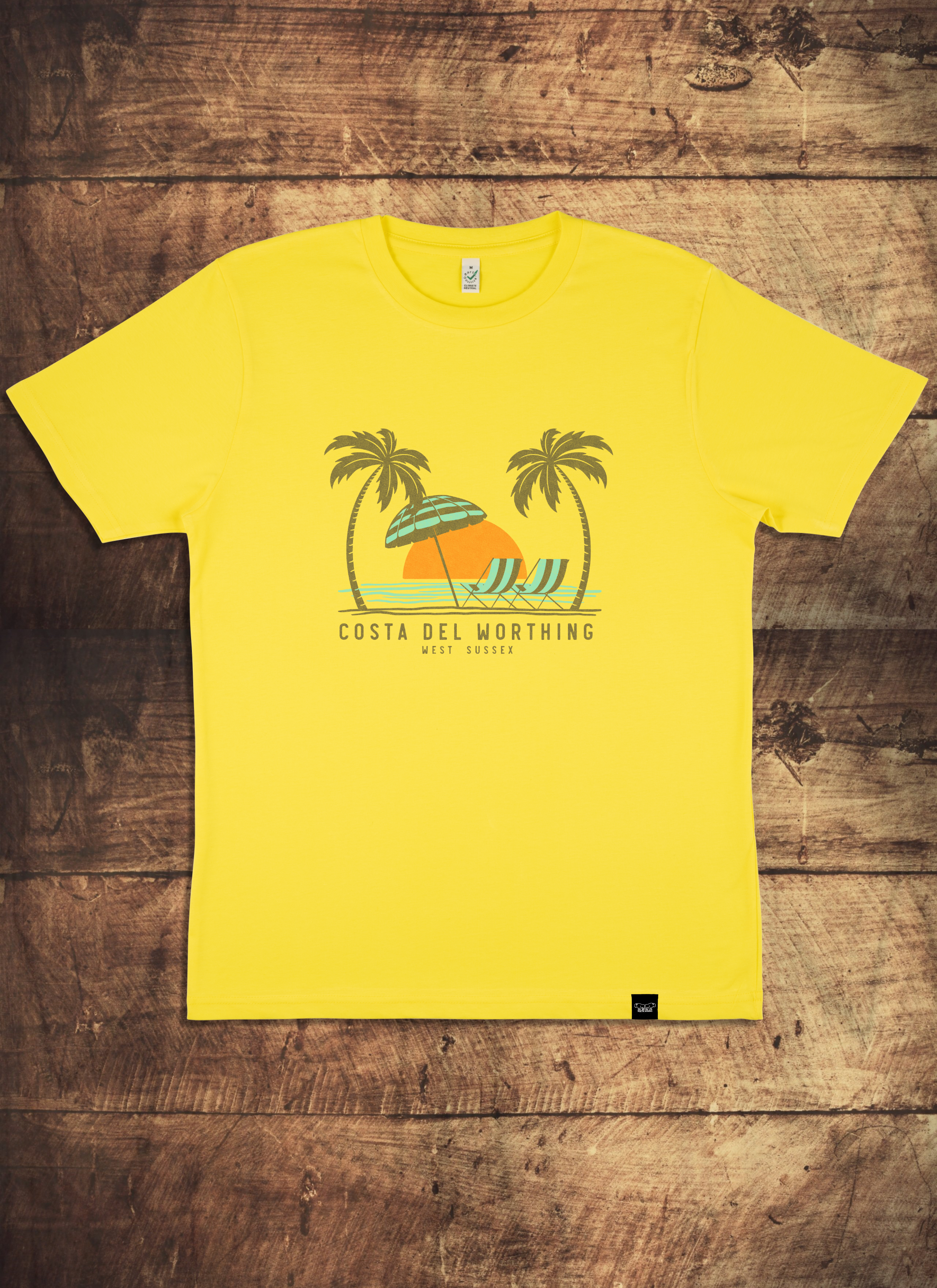 Men's 2 Palm Costa Del Worthing T Shirt