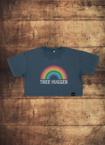 Cropped Loose Fit Treehugger T Shirt